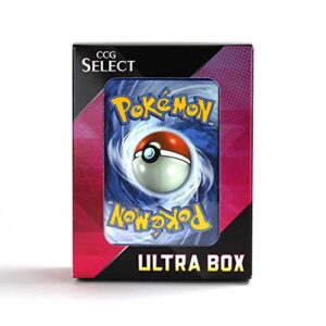 CCG Select Ultra Box | 100 Cards with 2 Guaranteed Ultra Rares | Plus 8 Holo or Rare Cards | Compatible with Pokemon Cards