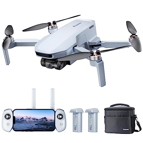 Potensic ATOM SE Combo GPS Drone Quadcopter with 4K ShakeVanish Camera Less Than 249g, 62 Mins Flight Time, 4km FPV Transmission, Max. Speed 16m/s, Auto Return