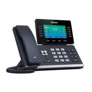 Yealink T54W IP Phone with Power Adapter & IP Phone Market Microfiber Cloth Included