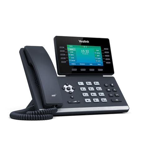 Yealink T54W IP Phone with Power Adapter & IP Phone Market Microfiber Cloth Included