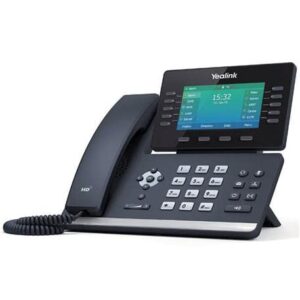 Yealink T54W IP Phone with Power Adapter & IP Phone Market Microfiber Cloth Included