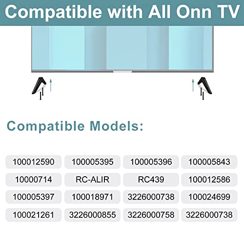 TV Stand Screws and Washers for Onn TV Stand Legs Screws Kit for 24" 40" 48" 50" 55" 58" 60" 65" Onn TV RC439 100012585 100005396 100024699 100021261 Universal TV Stand Screws