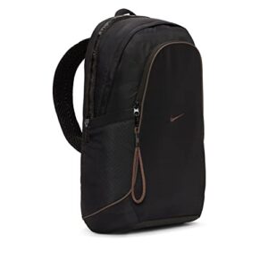 nike sportswear essentials backpack black/black/ironstone dj9789-010, one size