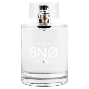 geir ness norsk snØ eau de parfum - unisex cologne with fresh herbs sensual perfume - unisex natural perfume (100 ml)
