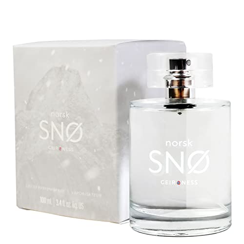 Geir Ness NORSK SNØ Eau de Parfum - Unisex Cologne with Fresh Herbs Sensual Perfume - Unisex Natural Perfume (100 ml)