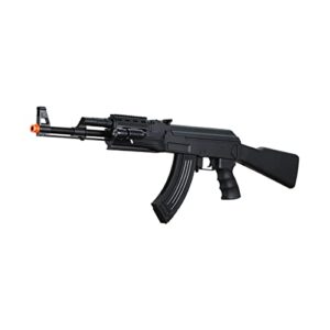 300 FPS Airsoft Tactical AK-47 Spring Rifle with 1000 Rounds BBS - Includes High Capacity 300 Round Magazine