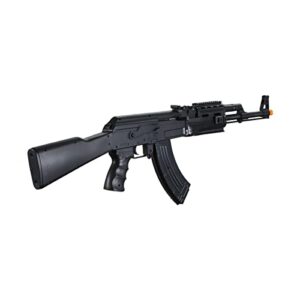 300 FPS Airsoft Tactical AK-47 Spring Rifle with 1000 Rounds BBS - Includes High Capacity 300 Round Magazine