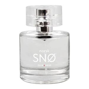 geir ness norsk snØ eau de parfum - unisex cologne with fresh herbs sensual perfume - unisex natural perfume (50 ml)