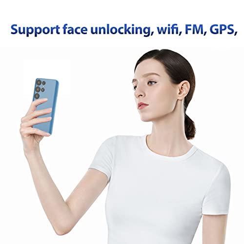 ASHATA S22 Ultra Unlocked Android Smartphone Cellphone, 6.3 inch FHD Face Unlock, 2G 3G Net Mobile Phone, WiFi BT FM GPS, Dual SIM, 1GB RAM 8GB ROM, 2MP 5MP Camera, 2800mAh, Blue (US)