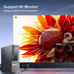 Dell OptiPlex 9010 Refurbished Desktop Computers i7, AC7260 Built-in WiFi Ready,32GB Ram 1TB SSD,HDMI Dual Monitor Support,Windows 10 Pro, TJJ Large Mouse Pad+Altec Wireless Keyboard Mouse (Renewed)