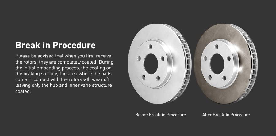 R1 Concepts Front Rear Brakes and Rotors Kit |Front Rear Brake Pads| Brake Rotors and Pads| Super Duty Brake Pads and Rotors| Hardware Kit WFXH2-40031