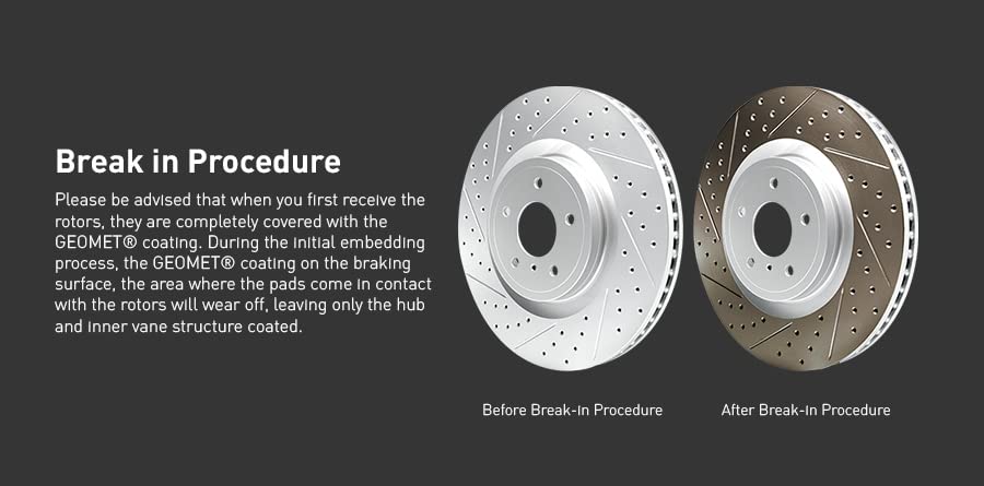 R1 Concepts Front Brakes and Rotors Kit |Front Brake Pads| Brake Rotors and Pads| Peformance Sport Brake Pads and Rotors ||fits 2005-2020 Subaru Impreza, WRX, WRX STI