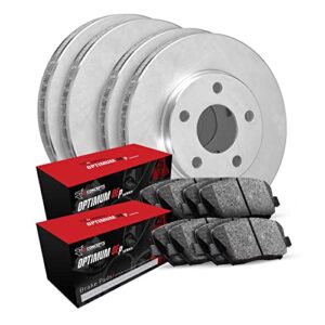 r1 concepts front rear brakes and rotors kit |front rear brake pads| brake rotors and pads| optimum oep brake pads and rotors|fits 2018-2022 buick encore; chevrolet trax