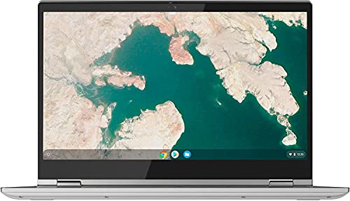 Lenovo Newest C340 15.6'' FHD Touchscreen 2-in-1 Chromebook Laptop, Intel i3 CPU(Up to 3.4GHz), 4GB RAM, 128GB Space(64GB eMMC+64GB MSD), USB-C, Wi-Fi, Bluetooth, Webcam, Chrome OS+JVQ MP Gray