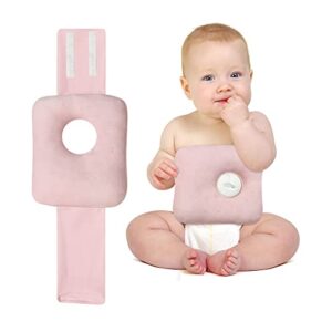 g tube tummy time pillow feeding tube belt pads adjustable nursing pillow with a hole for supporting babies infant children kids protecting button