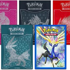 Pokemon Sleeves for Cards with Designs Bulk Bundle ~ 260 Pcs Pokemon Card Sleeves for Playing, Deck Protector Sleeves for 4 Decks Featuring Blastoise and More (Pokemon Trading Card Game)