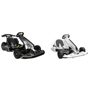segway ninebot electric gokart pro, outdoor race pedal go karting car, black & electric drift kit, ride on toys (without ninebot s)