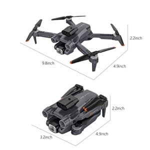 Vetitkima Drone with 2 Cameras, Drone with Dual Hd FPV Camera Remote Control Toys Gifts for Boys Girls with Altitude Hold Headless Mode