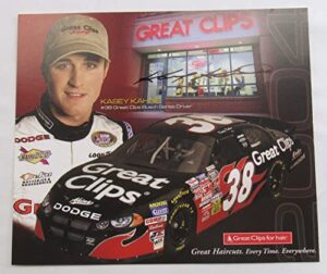 kasey kahne signed auto autograph 8.5x11 photo ii - autographed nascar photos