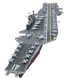 metal earth premium series uss midway aircraft carrier 3d metal model kit fascinations