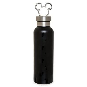 disney mickey mouse stainless steel water bottle with clip