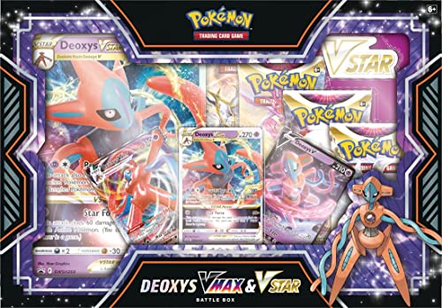 Pokemon TCG: Deoxys VMAX VSTAR Battle Box