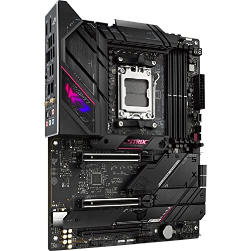 ASUS ROG Strix B650E-E Gaming WiFi AM5 (LGA1718) Ryzen 7000 Gaming Motherboard(16+2 Power Stages,DDR5,4X M.2 Slots, PCIe® 5.0, WiFi 6E, 2.5G LAN,USB 3.2 Gen 2x2 Type-C® Rear I/O Port, Aura Sync RGB)