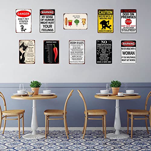 Scoville Scale Pepper Chili Metal Tin Sign Decorative Cafe Bar Home Dining Room Kitchen Restaurant Wall Decor Retro Poster 8x12 Inch