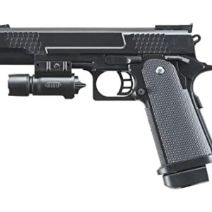 P2 Spring Powered Airsoft Pistol Plastic Lightweight/ (Black)-