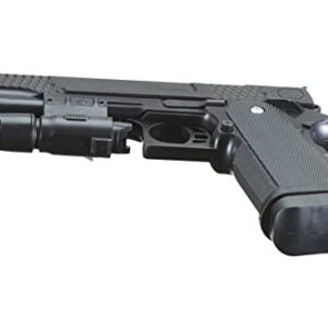 P2 Spring Powered Airsoft Pistol Plastic Lightweight/ (Black)-