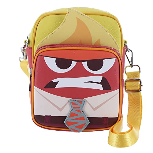 Loungefly Pixar Inside Out Anger Passport Bag