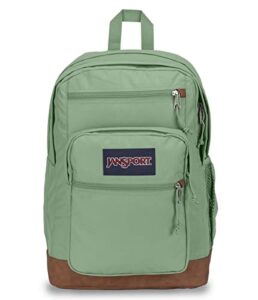 jansport cool 15-inch laptop backpack-classic school bag, loden frost, one size