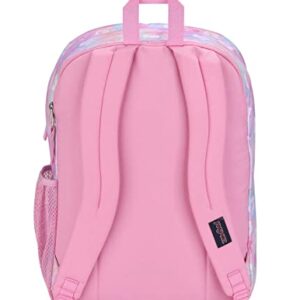 JanSport Big Student Backpack-Travel, or Work Bookbag with 15-Inch Laptop Compartment, NEON Daisy, One Size