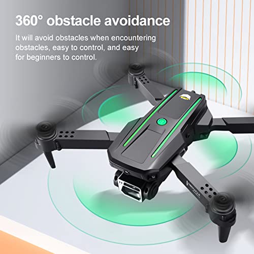 Xecvkr Mini Drone with 1080P Dual HD Camera, WiFi RC Quadcopter, Obstacle Avoidance, Toys Gifts for Boys Girls, with Altitude Hold Headless Mode, One Key Start Speed