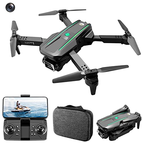 Xecvkr Mini Drone with 1080P Dual HD Camera, WiFi RC Quadcopter, Obstacle Avoidance, Toys Gifts for Boys Girls, with Altitude Hold Headless Mode, One Key Start Speed