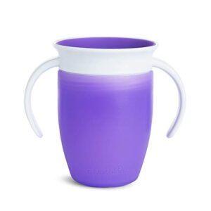 munchkin® miracle® 360 trainer cup, 7 ounce, purple