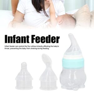 Multifunction Baby Bottle Food Feeder, Multi Function, Detachable Infant Feeder for Cereal Baby Food Drinking Water with Spoon