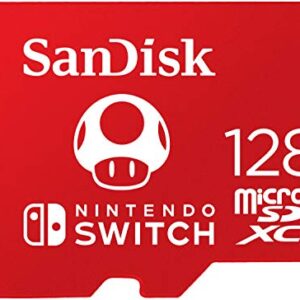 SanDisk 256GB microSDXC-Card, Licensed for Nintendo-Switch - SDSQXAO-256G-GNCZN & 128GB microSDXC-Card, Licensed for Nintendo-Switch - SDSQXAO-128G-GNCZN