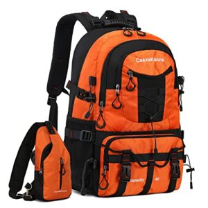yanimengnu traveling backpack 40l waterproof and light outdoor hiking, men's and women's camping backpack