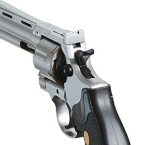 Airsoft 36S Spring Revolver Low Powered Airsoft Pistol Durable Plastic - Silver