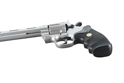 Airsoft 36S Spring Revolver Low Powered Airsoft Pistol Durable Plastic - Silver