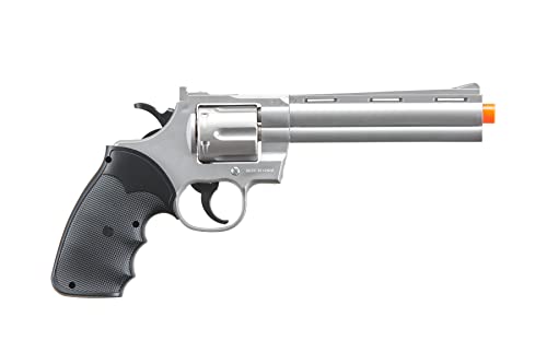 Airsoft 36S Spring Revolver Low Powered Airsoft Pistol Durable Plastic - Silver