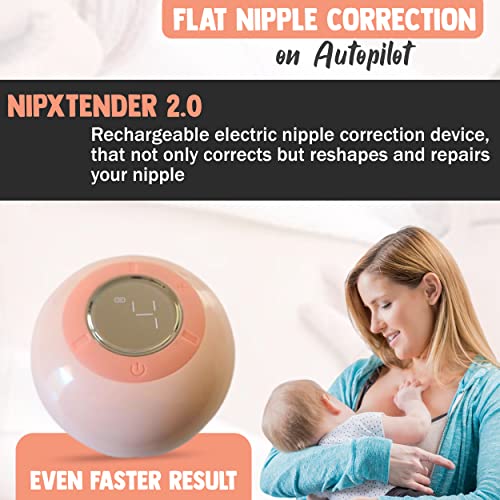 Cradle Plus Inverted Nipple Corrector -Rechargeable Nipple Suckers for Women | Suction Device | Electric Nipple Corrector for Inverted, Flat and Shy Nipples | Nipple everter, Nipple Suction Cups