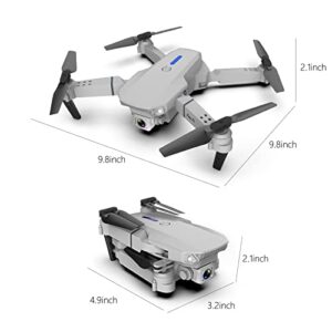 1080P HD Drone for Kids Adults - Mini Drone with Dual 1080P HD FPV Camera Remote Control Toys Gifts with Altitude Hold Headless Mode One Key Start Speed Adjustment