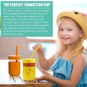 Tiny Twisterz Spill-resistant Kids & Toddler Glass Cups