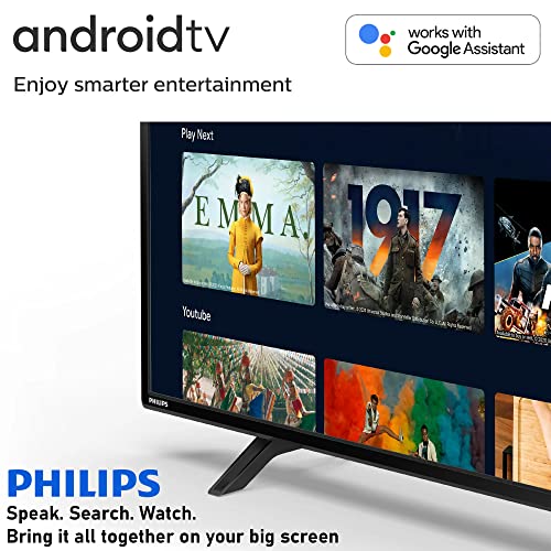 PHILIPS 50-Inch 4K UHD LED Android Smart TV with Voice Remote, HDR10, Google Assistant and Chromecast Built-in
