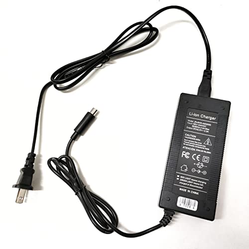 [Verified Fit] 36/42 Volt Fast Charger for Ninebot by Segway Scooter ES1L ES2 ES3 ES4 ES1LD, MAX, D40x E22 E25 E45, F20A F25 F30 F40 F40A and Hiboy S2R (7.5 ft Long Cord)