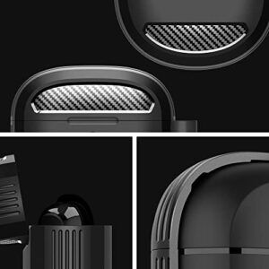 Spigen Rugged Armor Designed for Bose QuietComfort Earbuds II Case (2022) - Matte Black