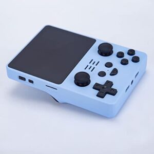 Powkiddy RGB20S Handheld Retro Game Console with Built-in Games (64G 15000 Games Blue)