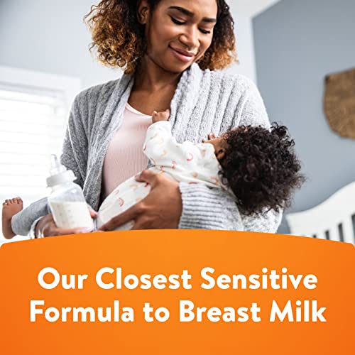 Similac 360 Total Care Sensitive Infant Formula, with 5 HMO Prebiotics, for Fussiness & Gas Due to Lactose Sensitivity, Non-GMO, Baby Formula Powder, 20.1-oz Tub